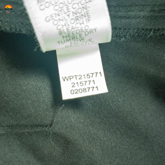 J. Jill Dress Pants Black Essential Cotton Stretch Tapered Leg Women's Size 15 - Picture 12 of 12